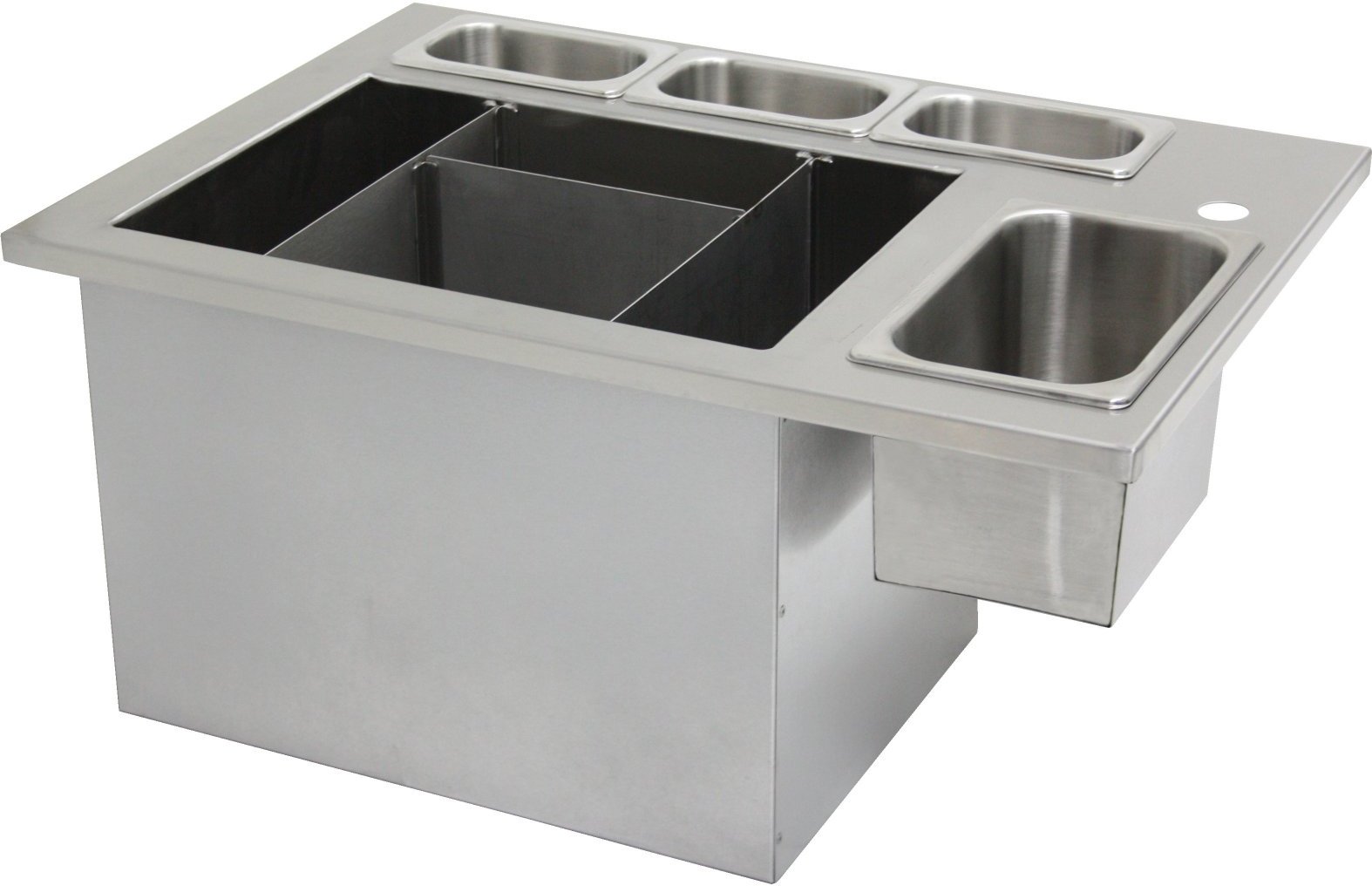 Stainless Steel Custom Ice Well Bespoke Icewell